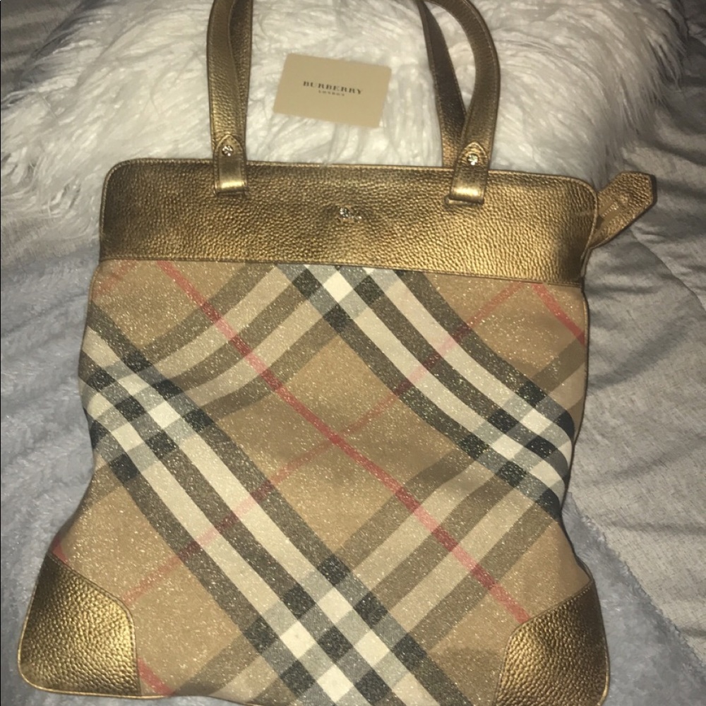 Burberry Canvas Tote